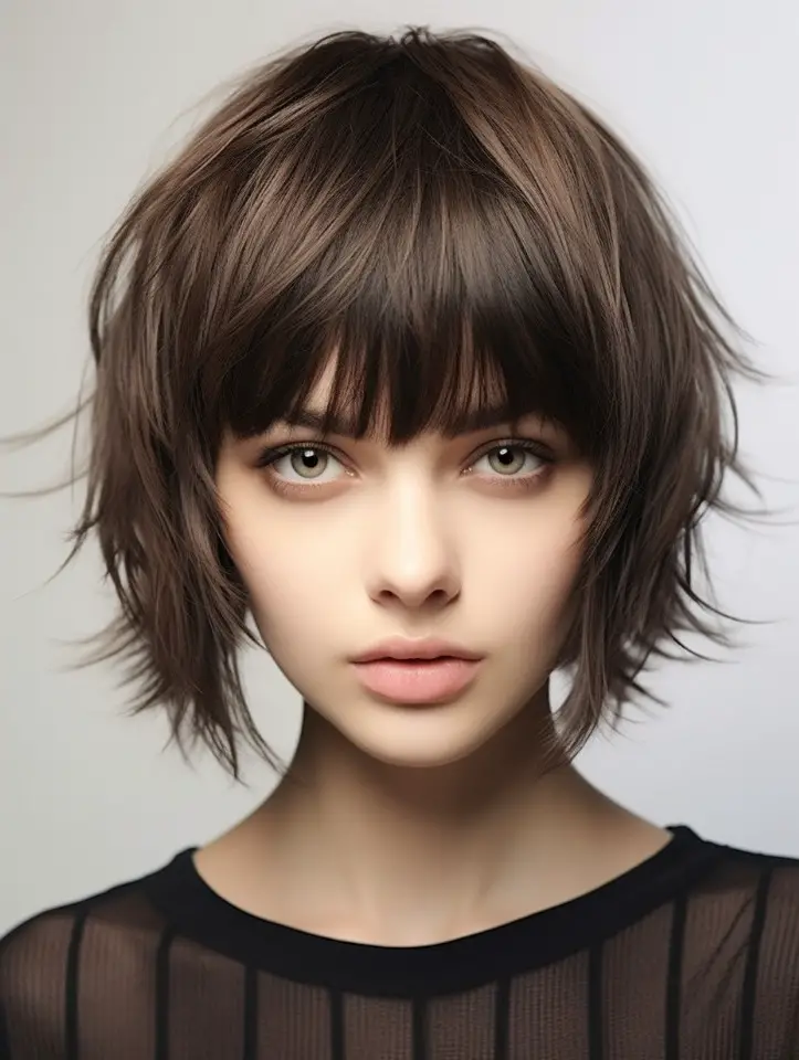 Layered Pixie Haircut with Playful Texture