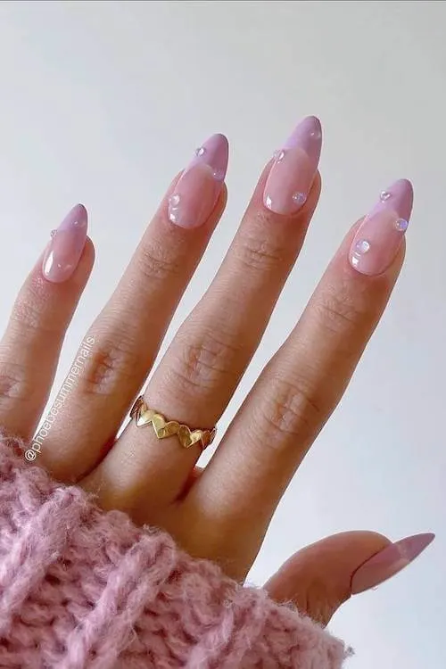 Intricate Lace Spring Nails