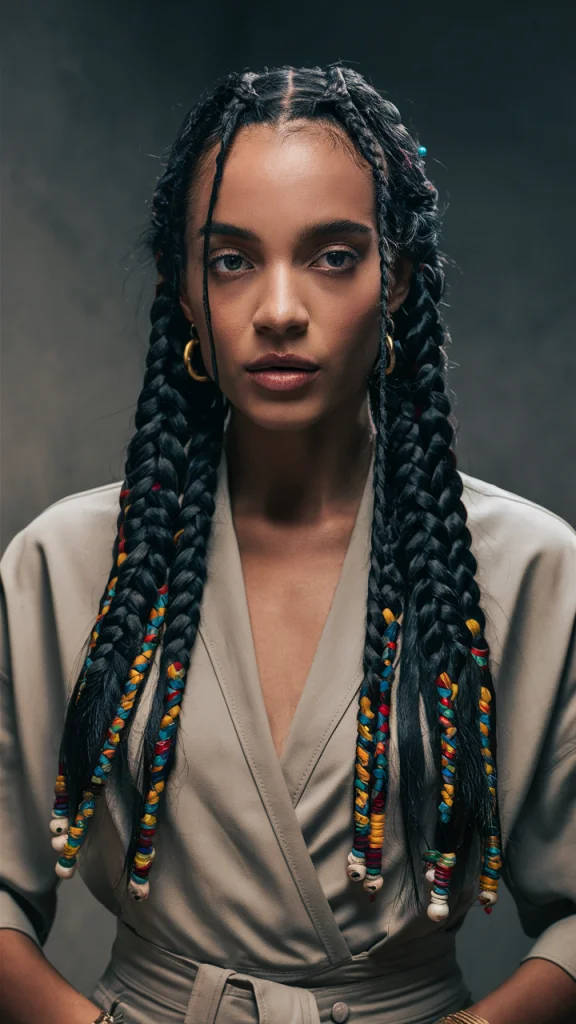 Halo Braids Alicia Keys